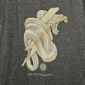 2021 Mls Cup Play9ffs Gray Tshirt Lg Fanatics NWT